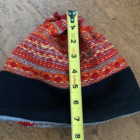 Merkley headgear vail bright multi colour red orange yellow grey! beanie/hat - Picture 9 of 16